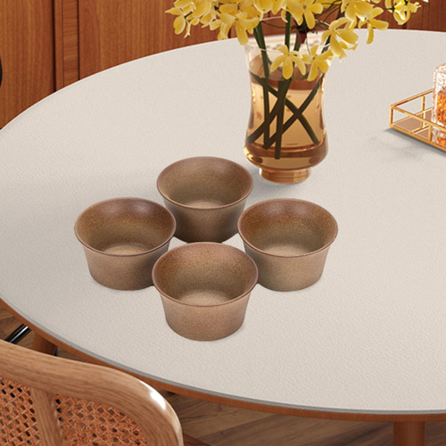 Juego De Tazas De Té De Cerámica Hechas A Mano, 4 Uds.,