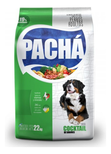 Alimento Para Perro Perros Pacha Pachá X 22kg Agroviale 