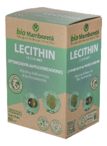 Bio Mamboreta Lecithin 60 Cc. Optimizador De Pulverización