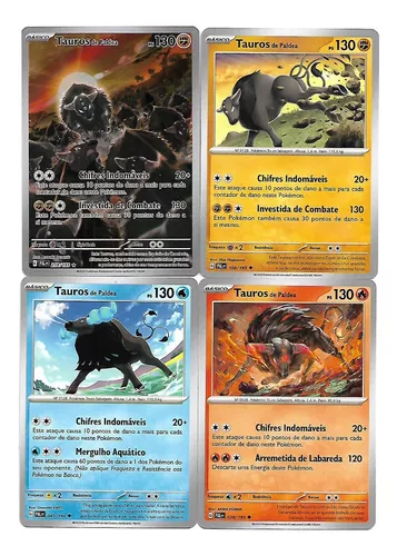 Tauros de Paldea, Pokémon