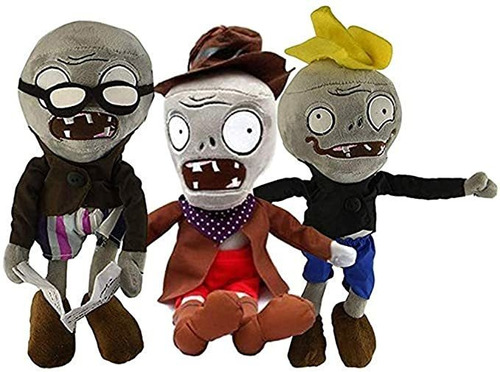 Vs. Plantas Lzq Zombies 1 2 Peluche De 8 Pulgadas De Niños P