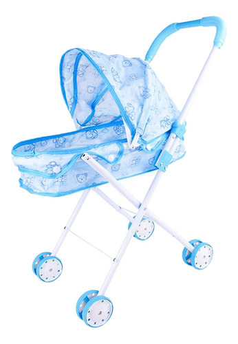 Carrito De Muñecas Blue Simulation