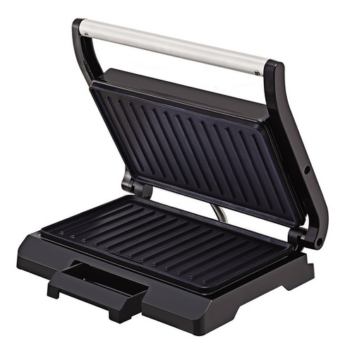 Grill Elétrico 750w Com Prensa E Alça Inox Black+decker G800