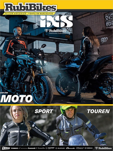Imagen 3 de 5 de Campera Moto Tour Evans St. Ixs