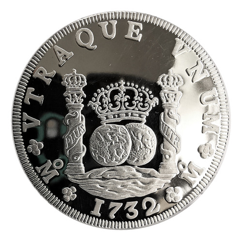 Moneda 1/2 Onza Columnaria Plata Proof 1732