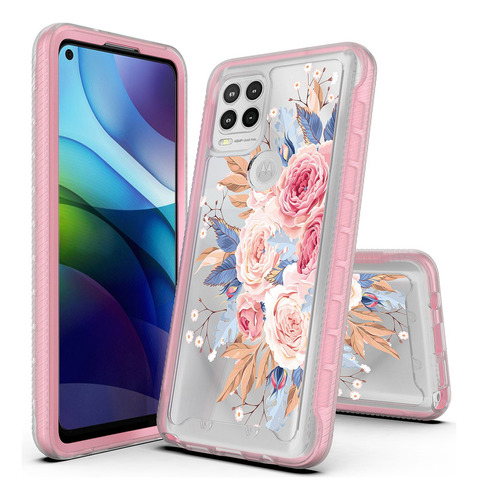 Funda Gráfica Rosebono Compatible Con Moto G Stylus 5g 2021