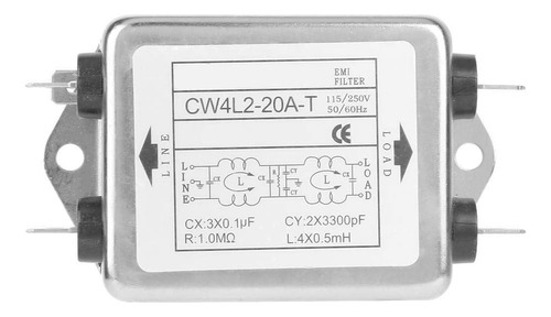 Cw4l220at 115v/250 Emi Filter Singlephase Linecondition...