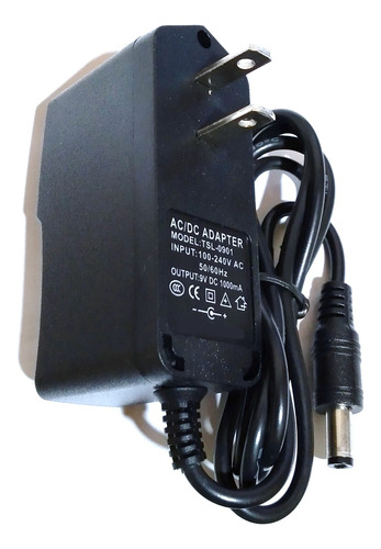 Fuente Cargador Adaptador 9v 1a Conector Dc