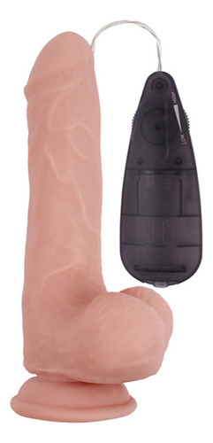 Dildo Consolador Realista Textura Suave - Basics Realistic Color Flesh