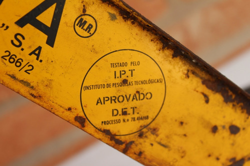 Imagem 6 de 8 de Raríssimo Triângulo De Segurança, Década 70 Alerta