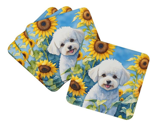 Posavasos De Espuma Carolines Treasures Con Forma De Bichón