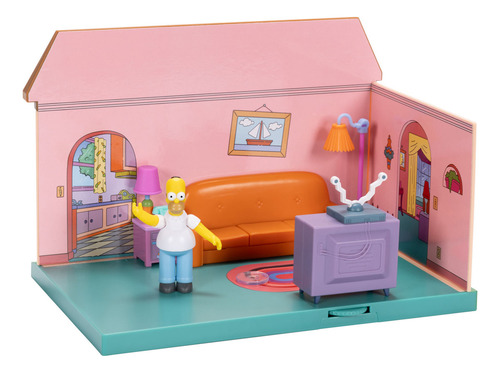 Los Simpsons Playset Simpsons Casa Incluye Homero