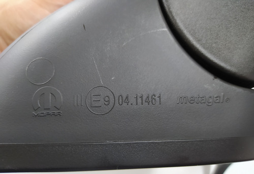 Retrovisor Fiat Strada 2020 2021 2022 2023 Original Metagal