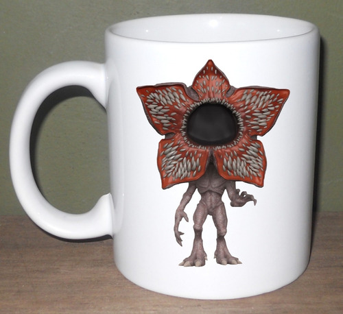 Tazas De Series - Dustin - Demogorgon - Once - Luces Letras