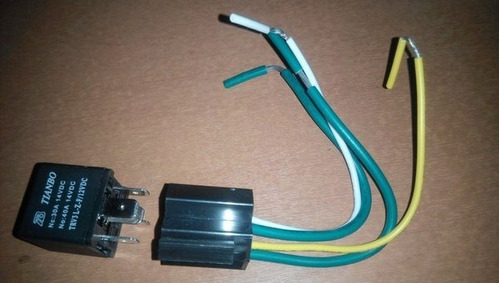 Relay Con Socket Para Gps Tracker Apagado Remoto 24 Volts