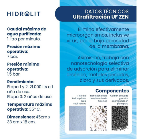 Imagen 4 de 6 de Ultrafiltración Uf Zen Hidrolit
