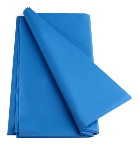 Toalha De Mesa Plástica - Azul Royal - 01 Unidades - 1,37m X