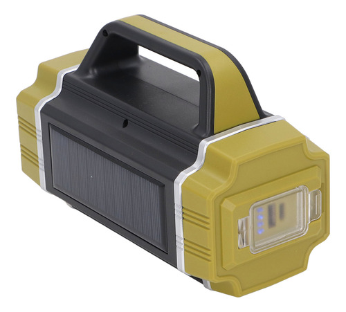 Linterna Solar Portátil Con Iluminación Frontal, 6 Gear Supe