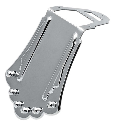 6 Cuerdas Guitarra Trapezoidal Tailpiece Bridge Metal Bass