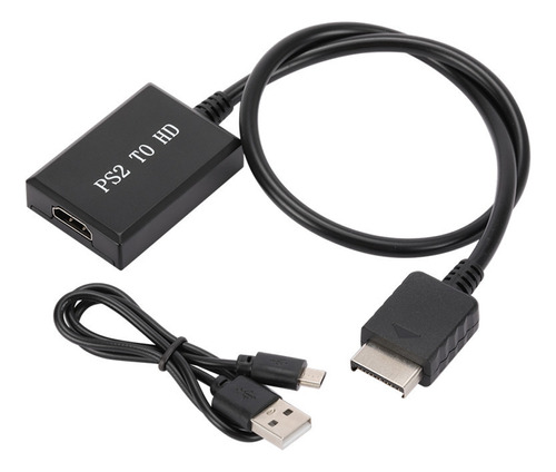 Adaptador Conversor De Audio Y Video Ps2 A Hd, Compatible Co