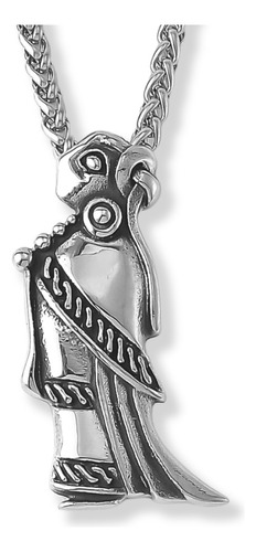 Collar Para Hombre Y Mujer Con Dije Vikingo Diosa Freya 
