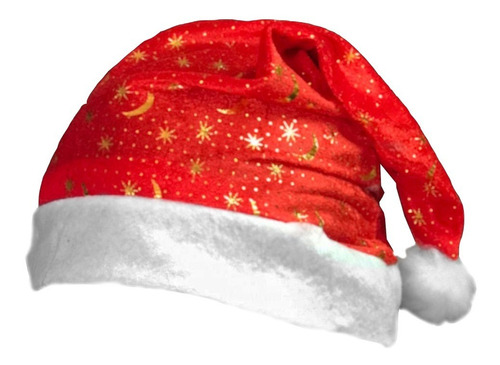 Gorro Papa Noel Con Diseños Navidad Silmar