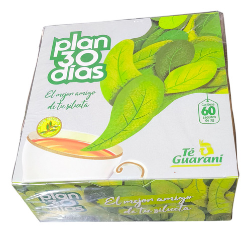 Te Plan 30 Días X 60 Unidades 100% Natural