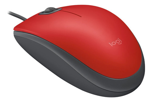 Mouse Logitech M110 Silent Red