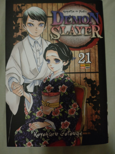 Mangá Demon Slayer - Kimetsu No Yaiba # 21 - Koyoharu Gotouge - Panini