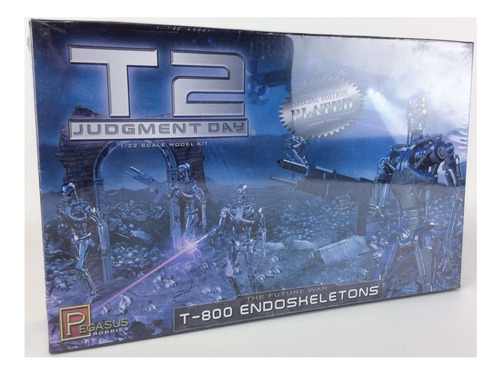 Hobby Terminator Esqueleto Extremo Juego Cuerpo Chapado Kit