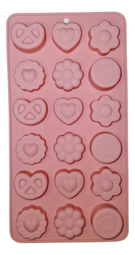 Moldes De Silicona Para Jabones,dijes,bombones,hielo