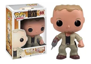 Funko Pop Merle Dixon #69 The Walking Dead Caja Detalles
