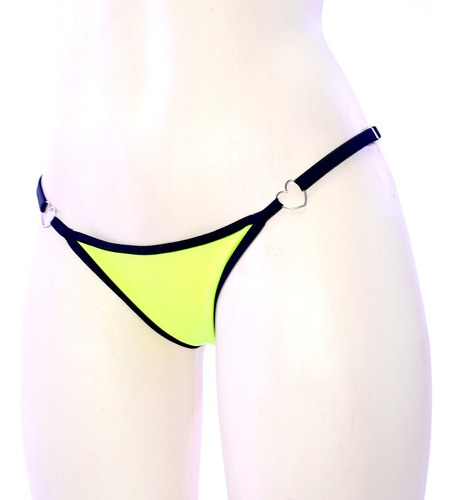 Tanga Corte Brasileño Tiro Corto Multitalla Tanb001 Ama Fluo
