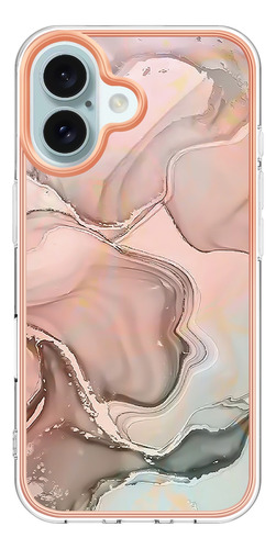Funda Para La Serie Xiaomi, Diseño De Patrón De Mármol, Delgada, Robusta, A Prueba De Golpes, Funda Protectora Antiarañazos, Oro Rosa
