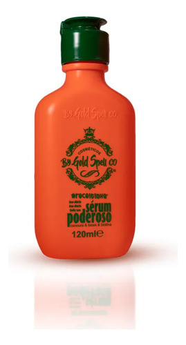 Tônico Poderoso E Sérum Kit Crescimento Cabelos Gold Spell