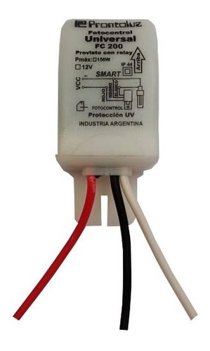 Fotocontrol 12v 150w Led Smart (x10 Unid)e.solar- Prontoluz
