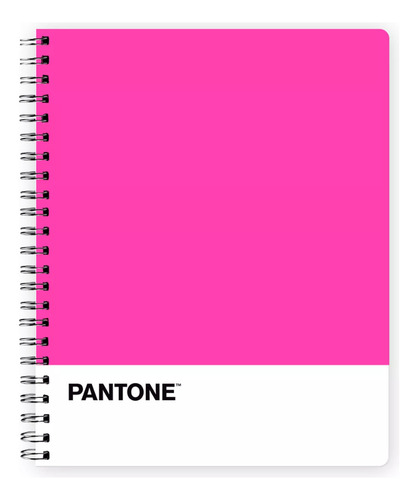Pack 10 Cuadernos Universitario Pantone Fluor Tapa Dura 7mm