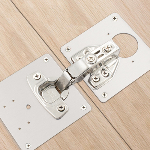 Kit De Reparación De Muebles 8 Piezas Placa De Bisagra Mo