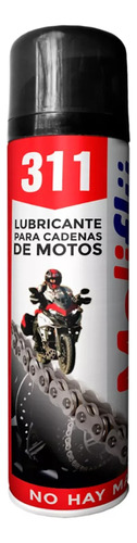 Grasa Lubricante Cadenas Motos Turismo Moliflu 400 Ml 
