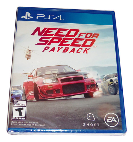 Videojuego Need For Speed Payback Ps4 Físico Sellado (Usado)
