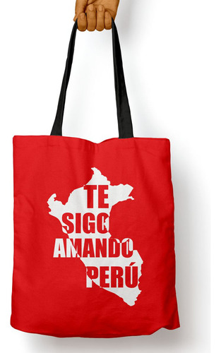 Bolso Te Sigo Amando Peru (d0641 Boleto.store)