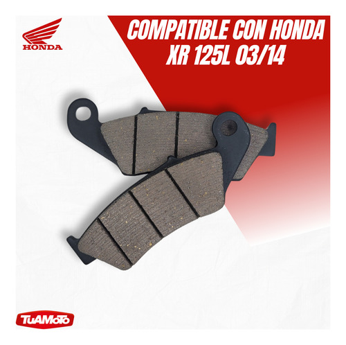 Pastillas De Freno Delanteras Original Honda Xr 125l 03/14
