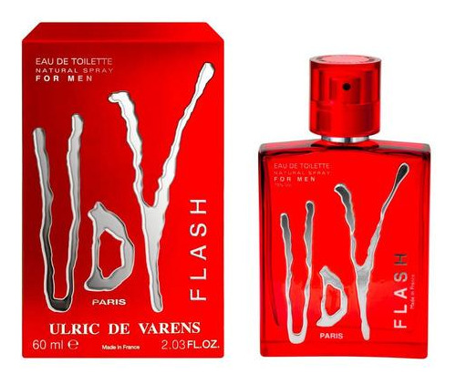 Perfume Ulric De Varens Udv Flash Edt 60ml Original Oferta