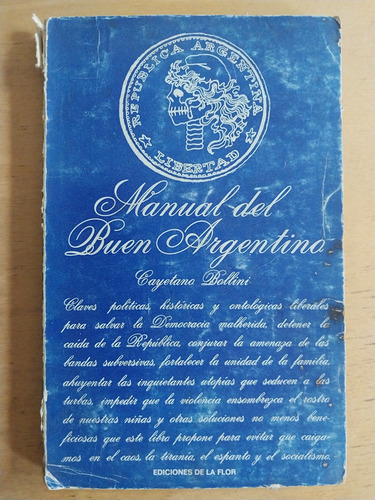 Manual Del Buen Argentino - Bollini, Cayetano