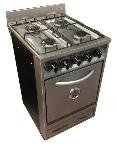 Cocina Industrial Fornax Nuevo Modelo 55cm Acero Inoxidable!