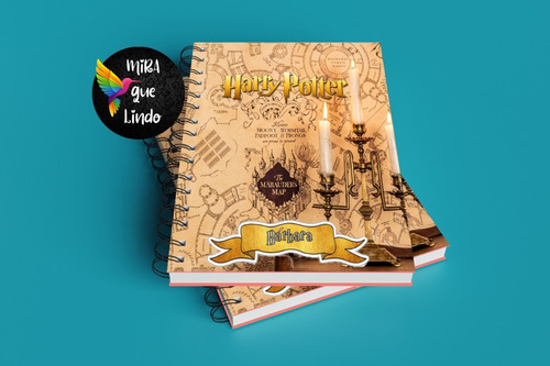 Agenda Fechada Harry Potter + Regalos