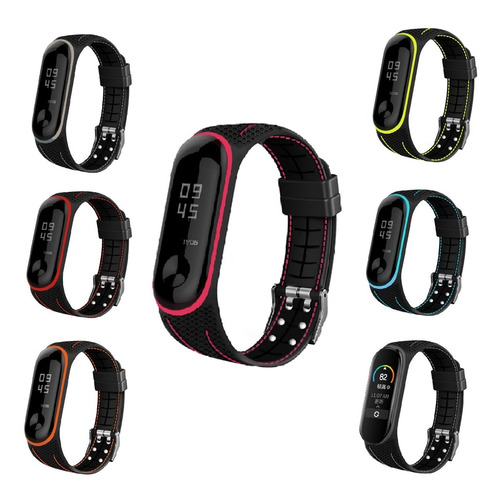 Malla Banda Para Smart Xiaomi Mi Band 3 Mi Band 4 Premium 