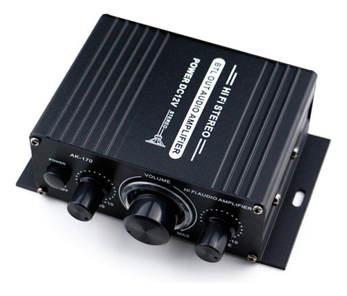 Ak170 - Mini Amplificador De Potencia De Audio (12 V)
