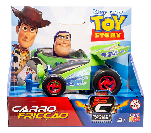 Cochecito Disney Green Friction Toy Story