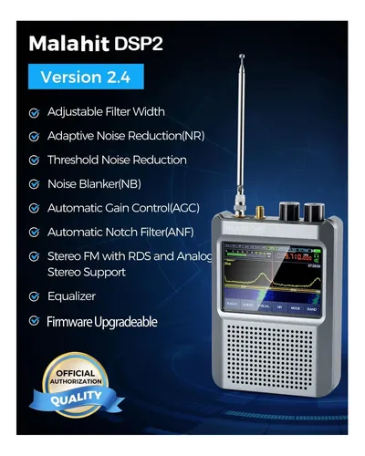 Último Receptor De Radio V24 Malaquita Dsp2 Sdr, Receptor Y